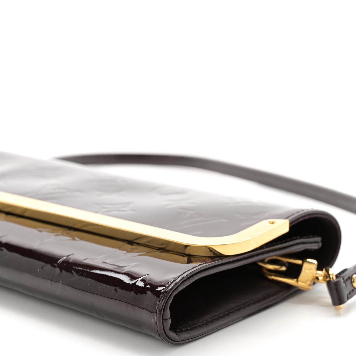 Louis Vuitton Vernis Rossmore MM Amarante 9 of 9