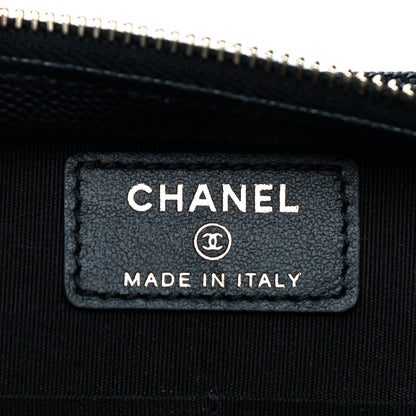 Chanel Caviar Quilted Clutch With Chain Black 5 of 9