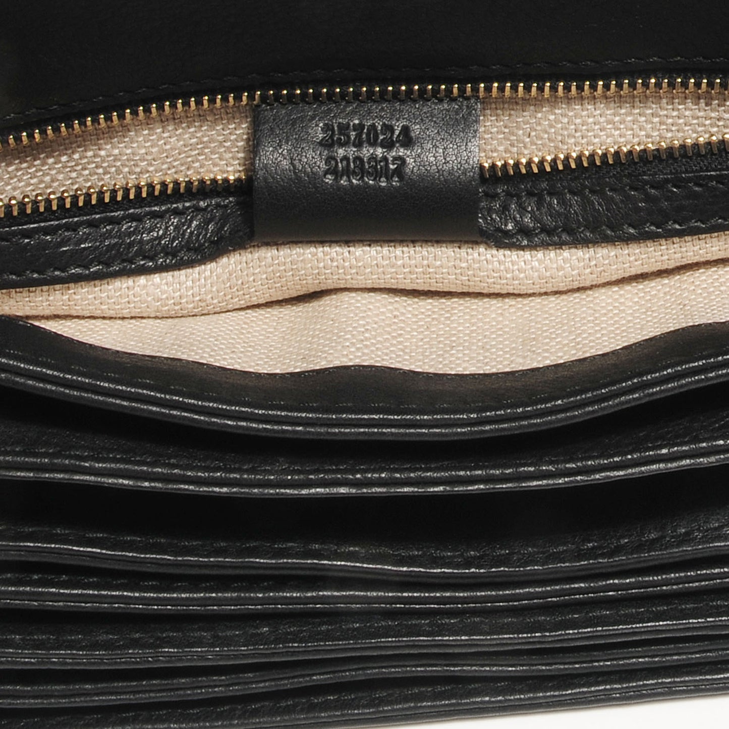 Grained Calfskin Medium Marrakech Flap Messenger Bag Black