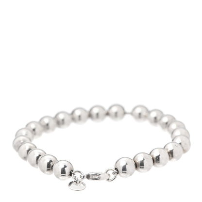 Tiffany Sterling Silver 8mm HardWear Ball Bracelet 3 of 6
