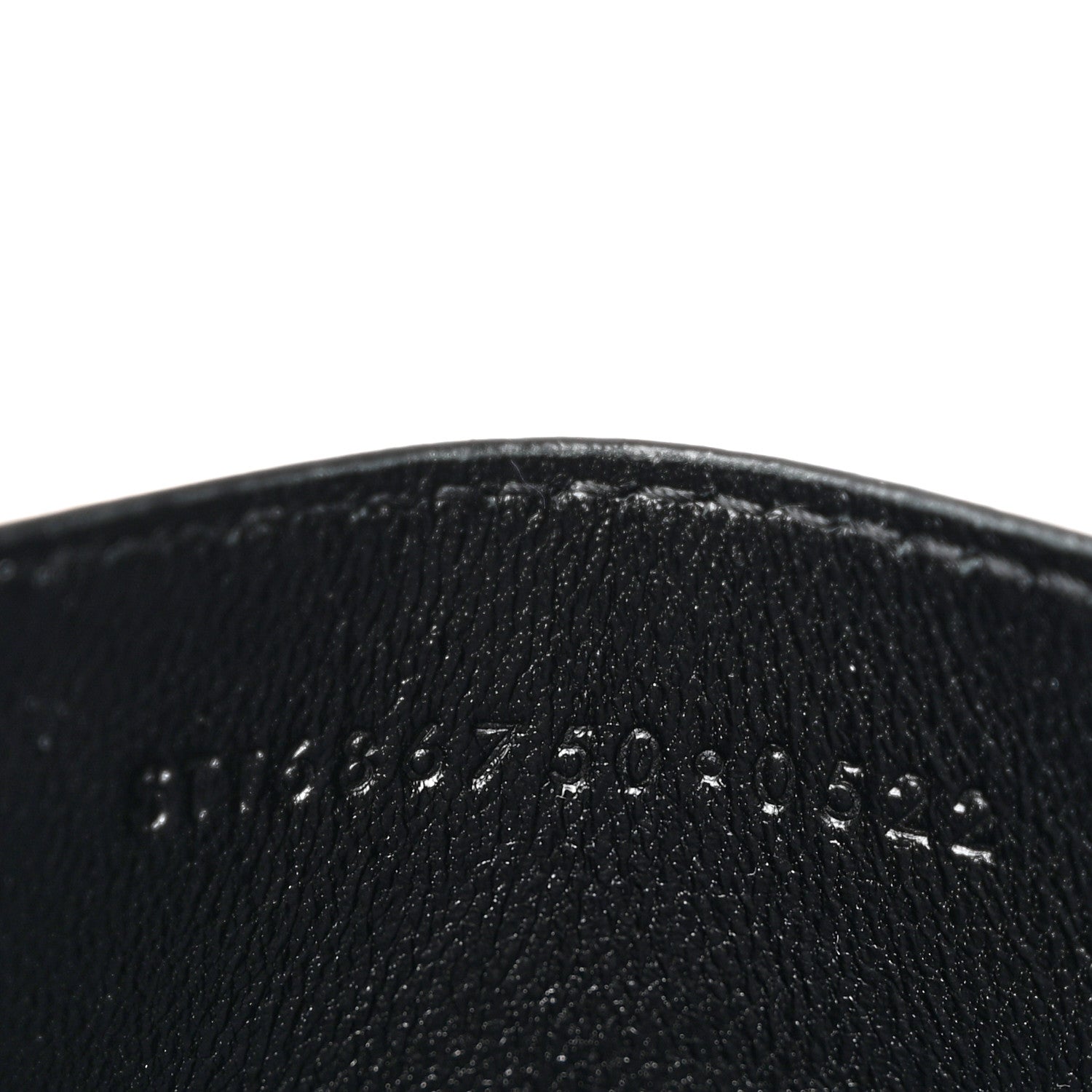 Saint Laurent Grain De Poudre Matelasse Chevron Monogram Credit Card Case Red 18 of 22