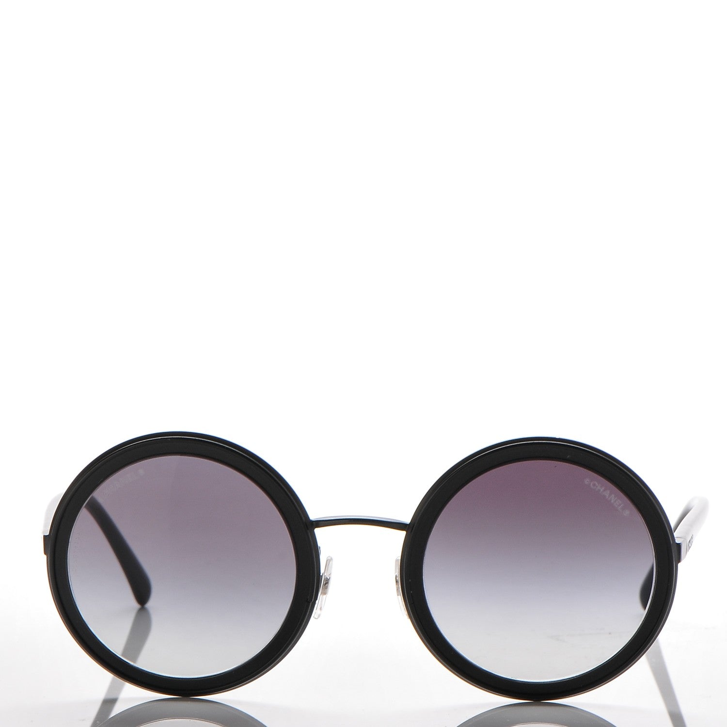 Chanel Round Sunglasses 4226 Black 4 of 7
