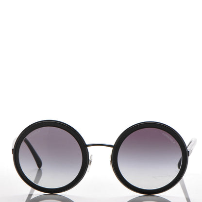 Chanel Round Sunglasses 4226 Black 4 of 7