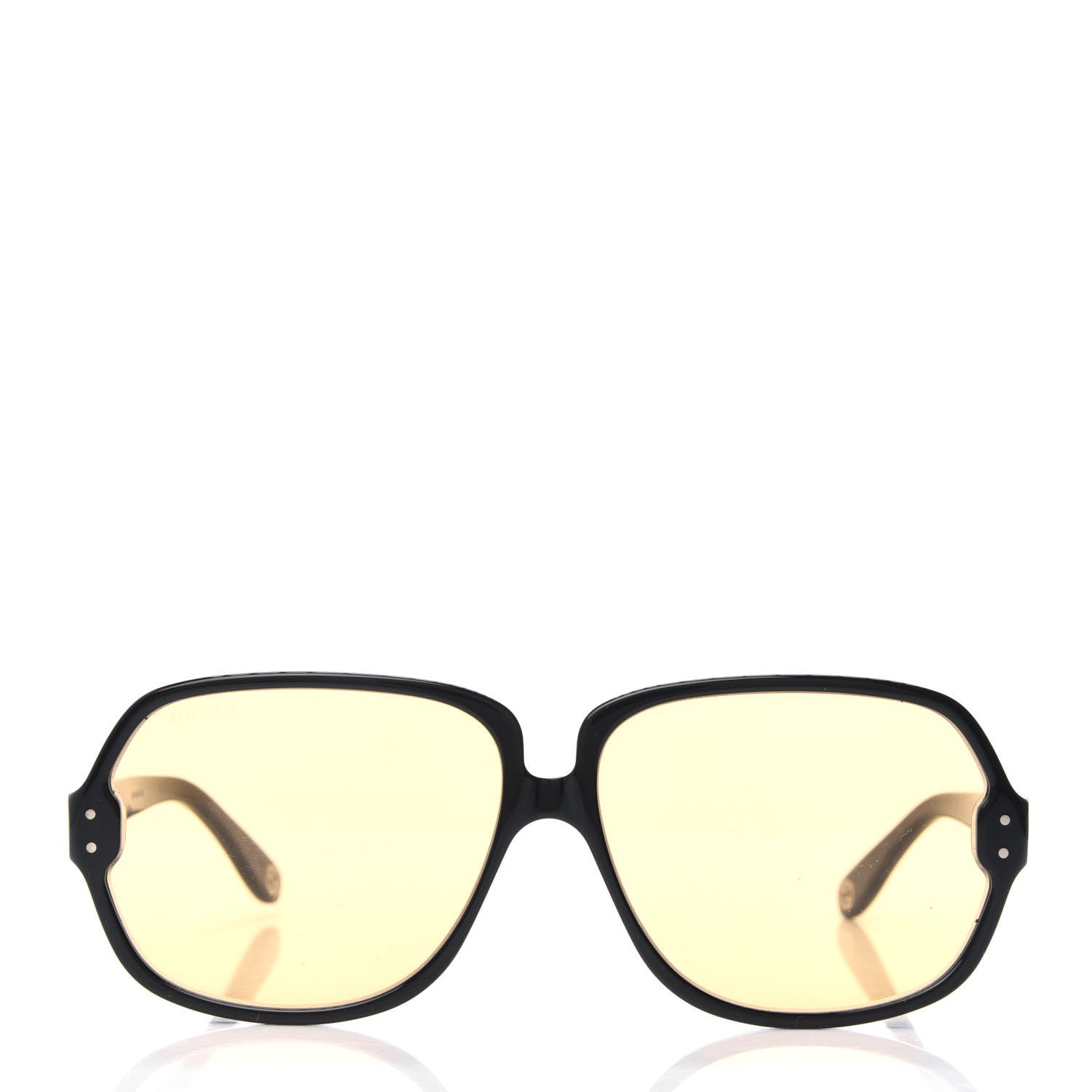 Gucci Acetate Sunglasses GG0778S Black Yellow 2 of 4