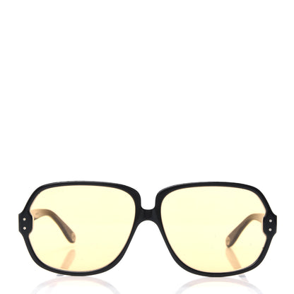 Gucci Acetate Sunglasses GG0778S Black Yellow 2 of 4