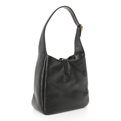 Saint Laurent Padded Lambskin Small Le 5 A 7 Supple Hobo Black 3 of 11