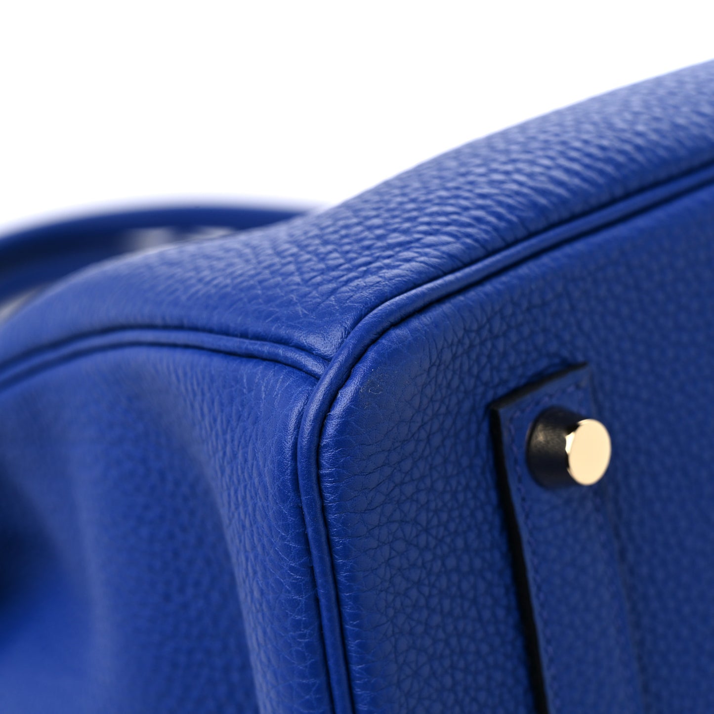 Togo Horseshoe Birkin 35 Bleu Royal