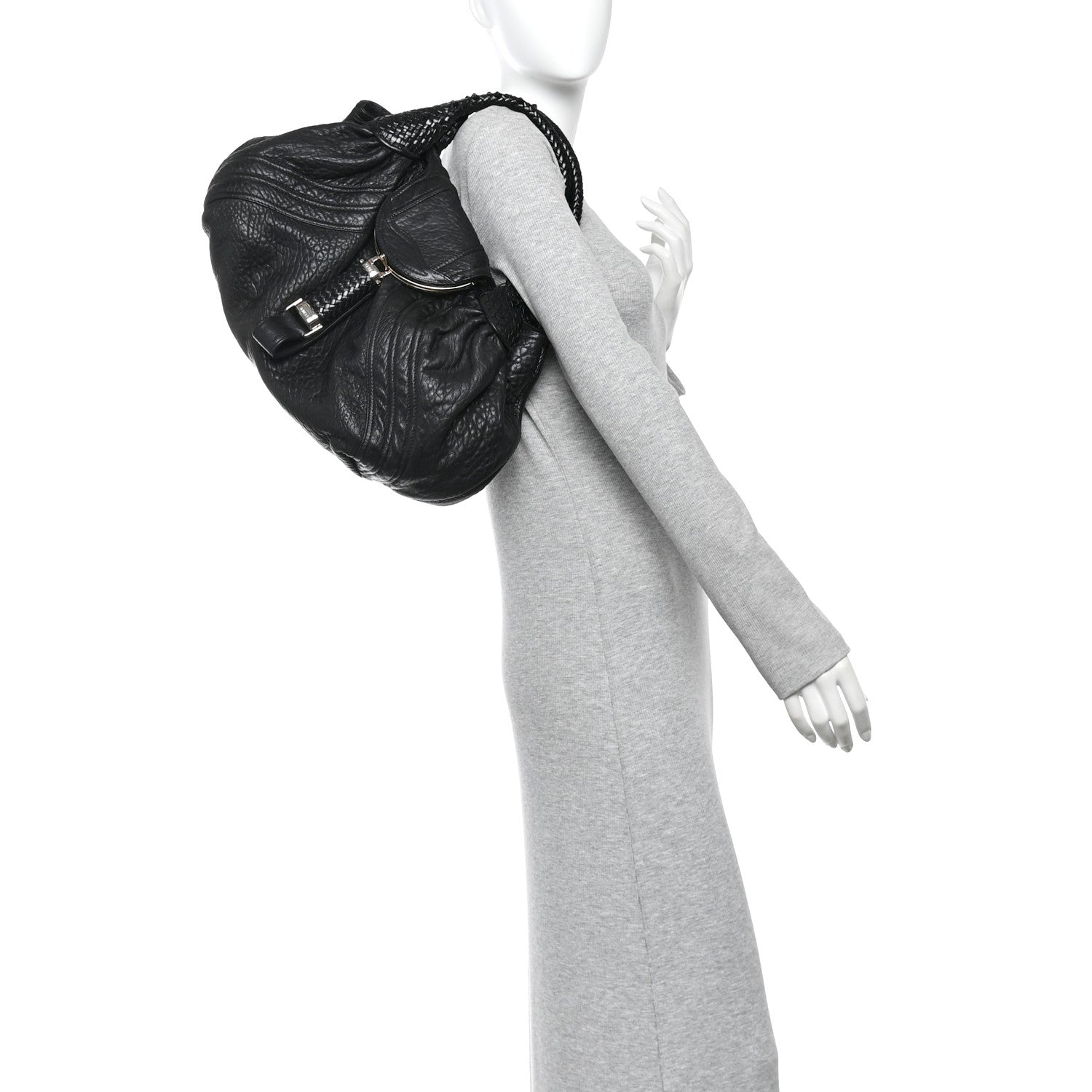 Fendi Nappa Nuvolata Spy Black 2 of 13