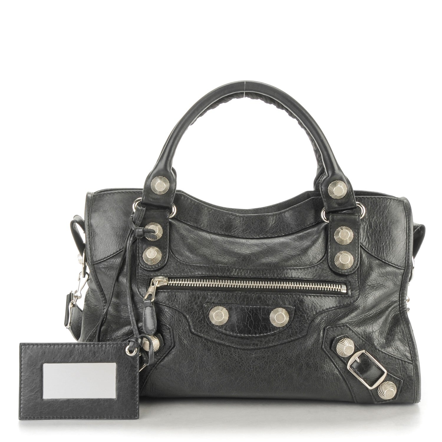 Balenciaga Agneau Giant 21 Silver Hardware City Anthracite 1 of 7