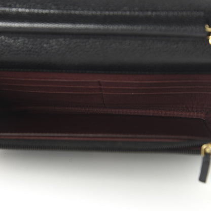 Chanel Caviar Quilted Wallet On Chain WOC Black 5 of 11