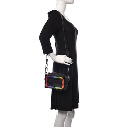 Louis Vuitton Taiga Rainbow Mini Soft Trunk Black 2 of 8