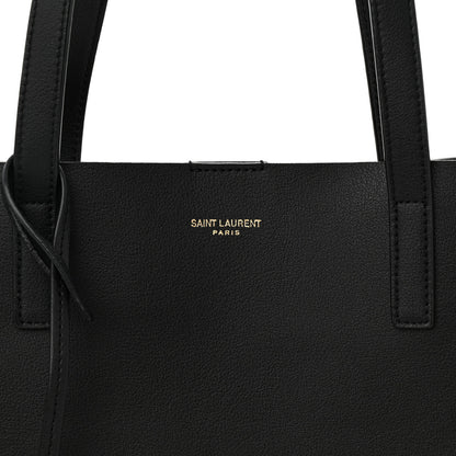 Saint Laurent Calfskin Large Shopping Tote Black 9 of 12