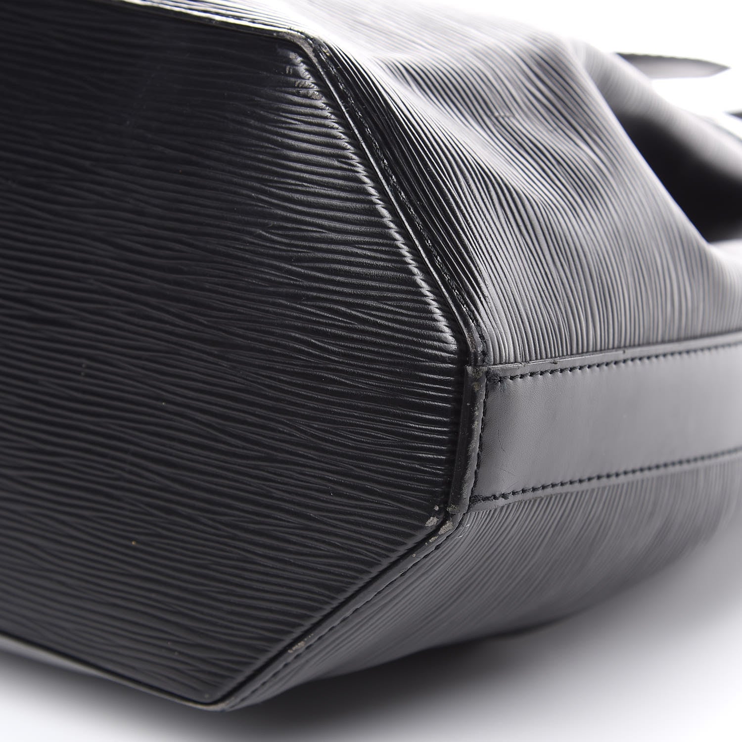 Louis Vuitton Epi Sac D'Epaule GM Black 7 of 19
