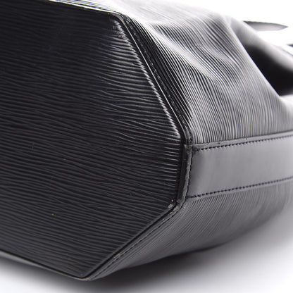 Louis Vuitton Epi Sac D'Epaule GM Black 7 of 19
