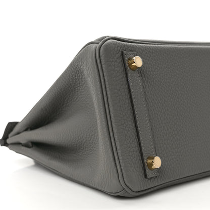 Hermes Togo Birkin 25 Gris Meyer 9 of 11