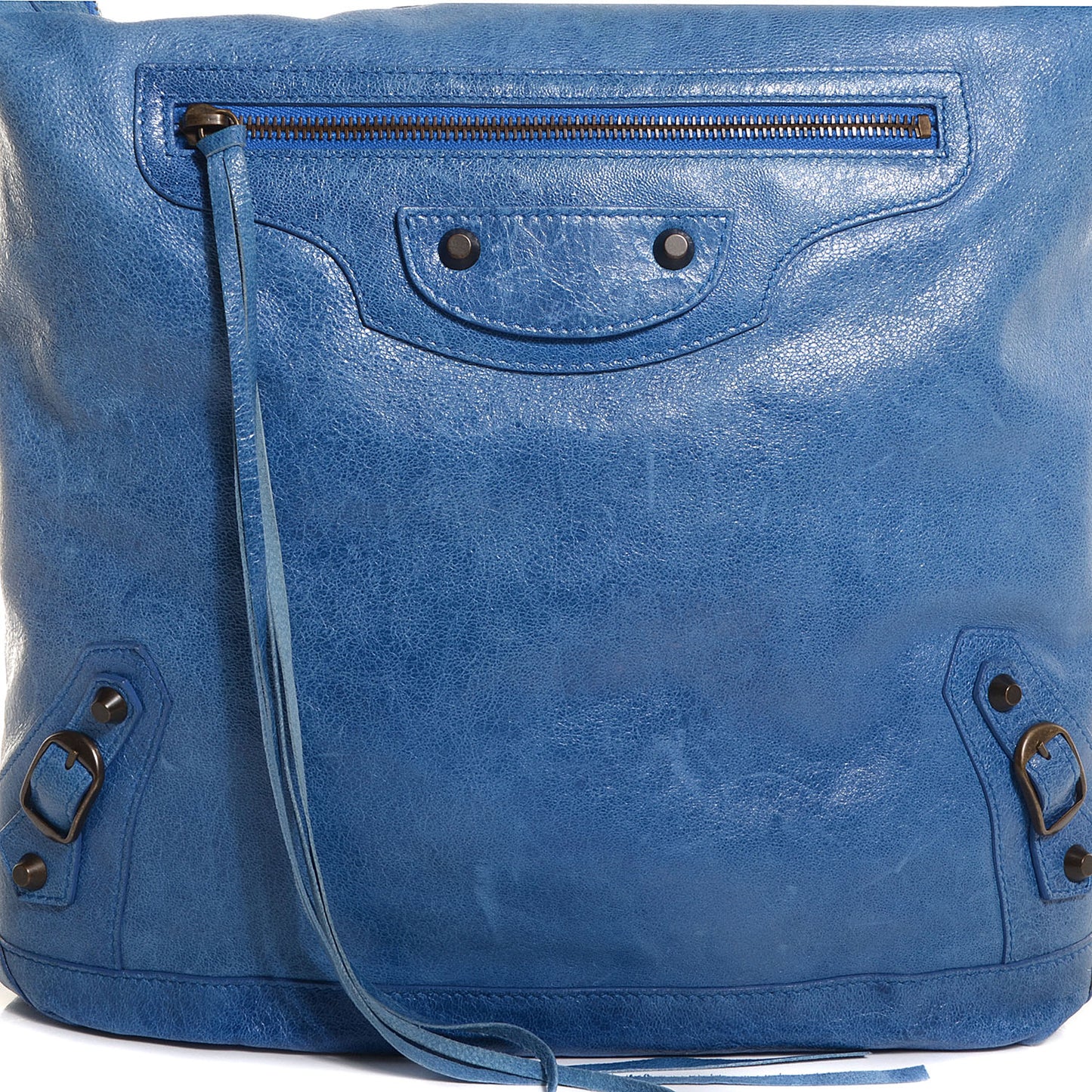 Chevre Classic Hardware Day Hobo French Bleu