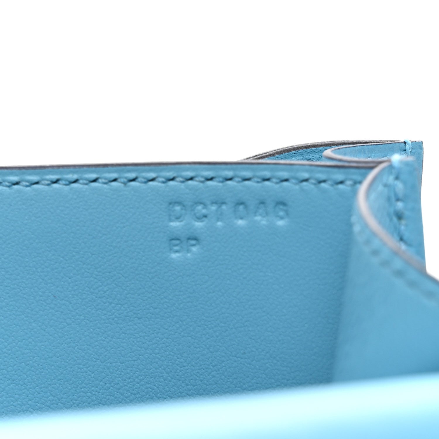 Hermes Epsom Enamel Constance 18 Bleu Du Nord Rouge de Coeur 6 of 10
