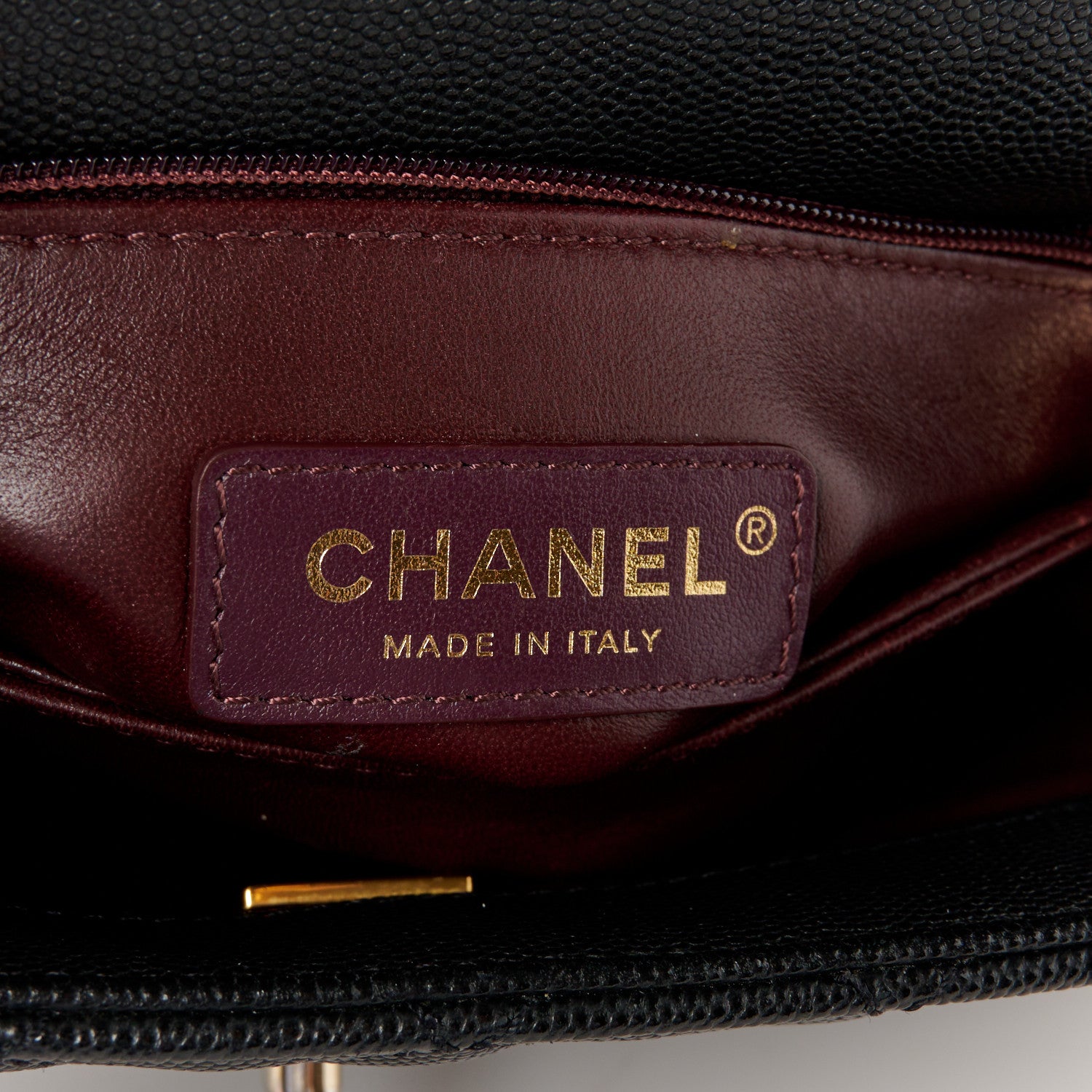 Chanel Caviar Quilted Mini Coco Handle Flap Black 6 of 11