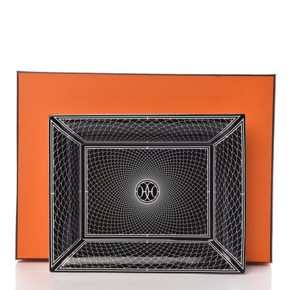 Hermes Porcelain H Deco Change Tray 5 of 5