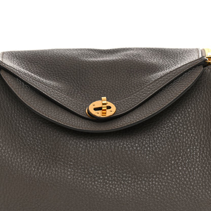 Hermes Taurillon Clemence Lindy 30 Etain 8 of 11