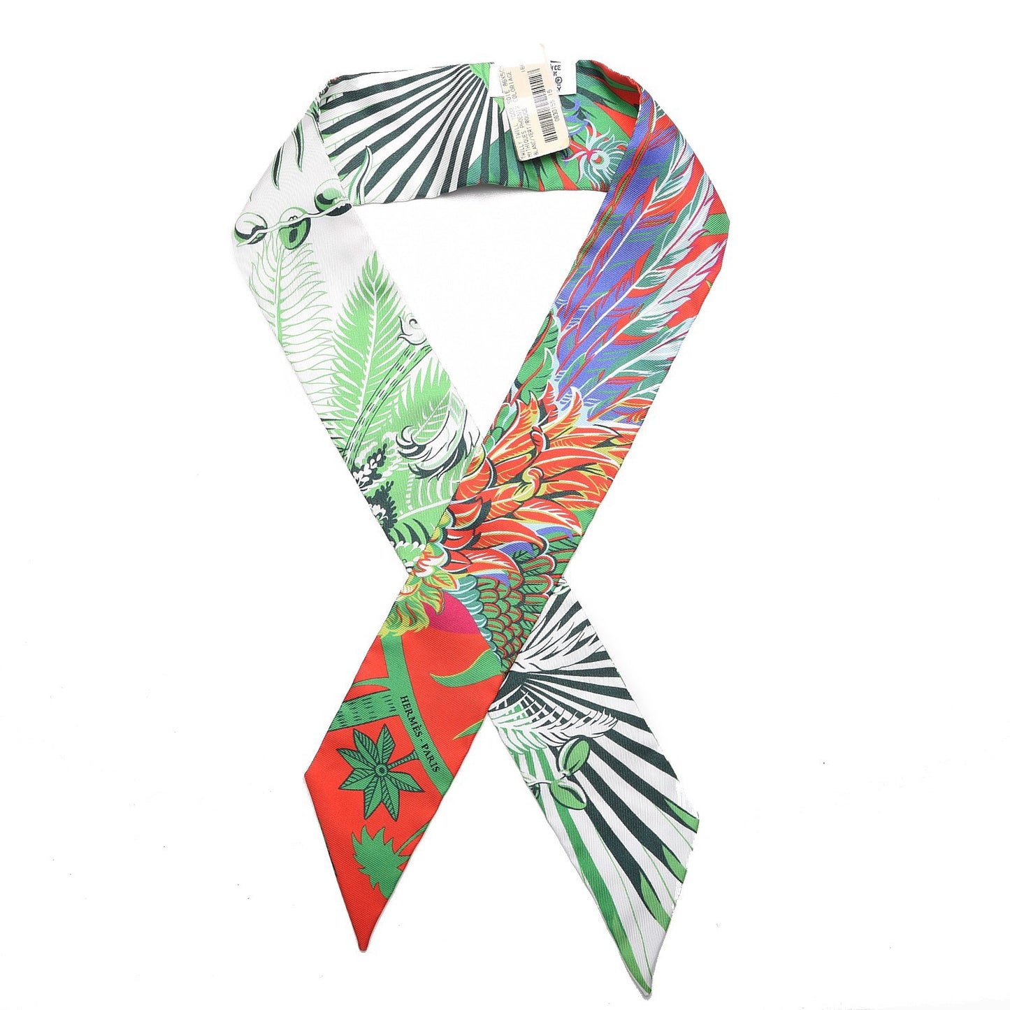 Silk Mythiques Phoenix Coloriages Twilly Blanc Vert Rouge