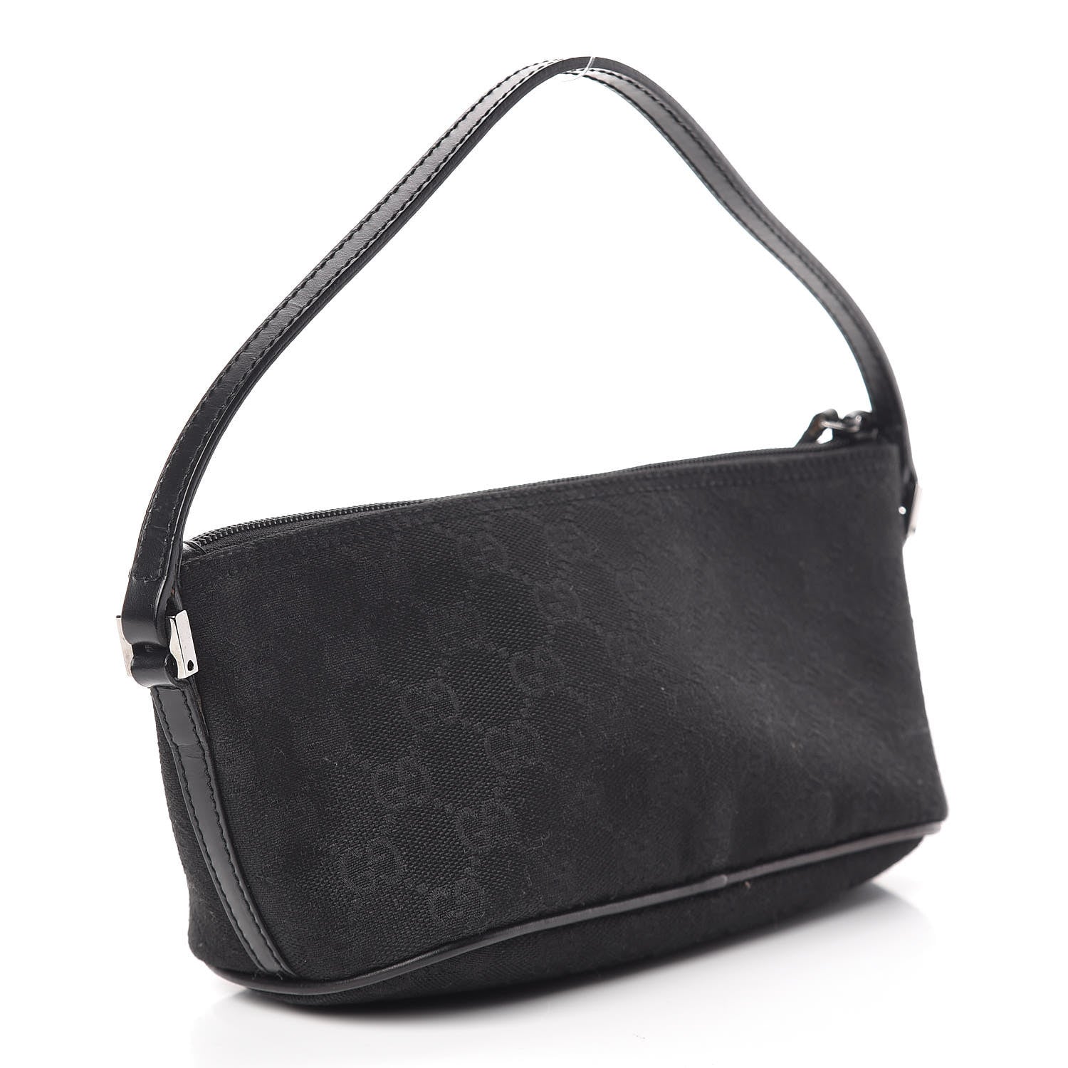 Gucci Monogram Boat Pochette Black 3 of 11