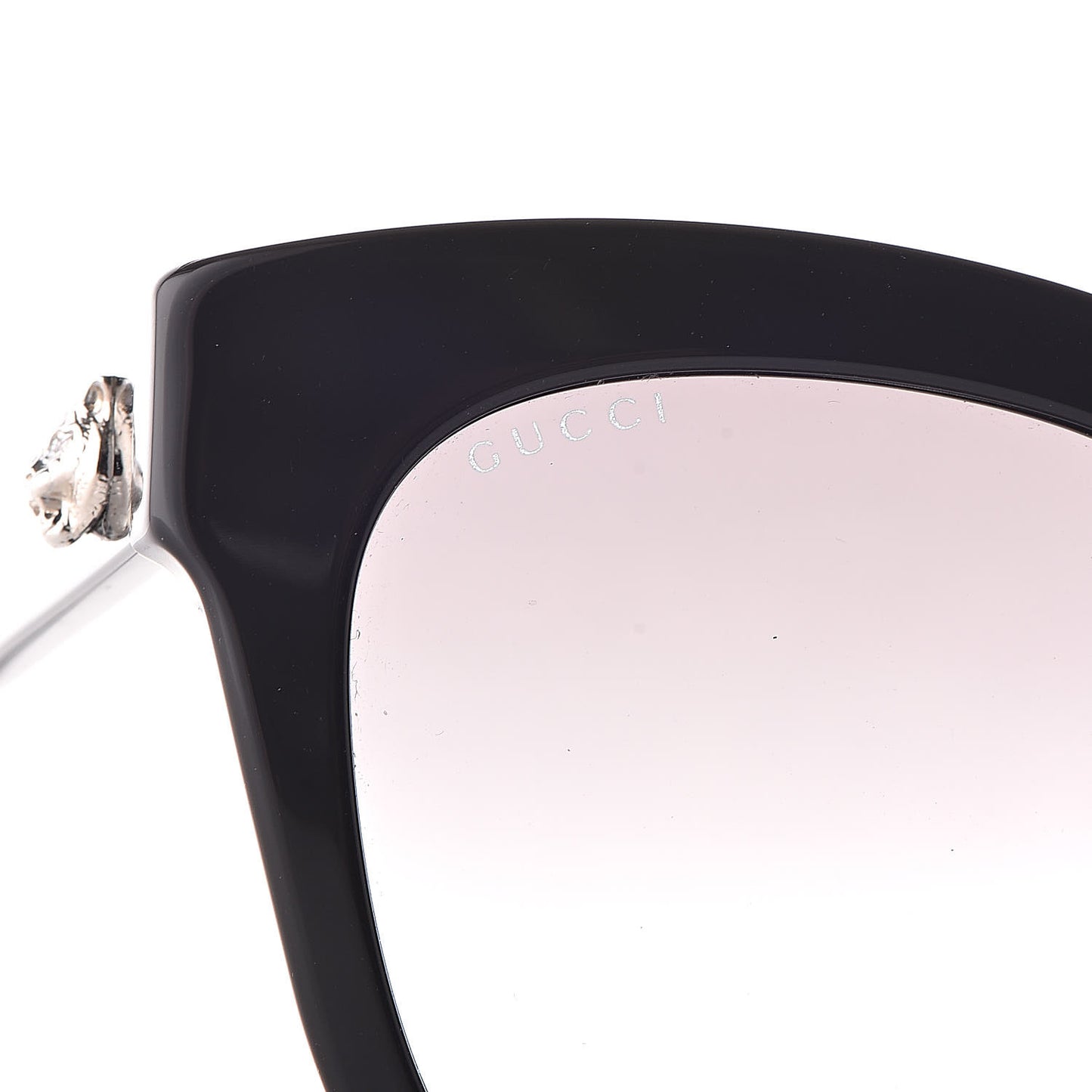 Acetate Square Frame Sunglasses GG0029S Black