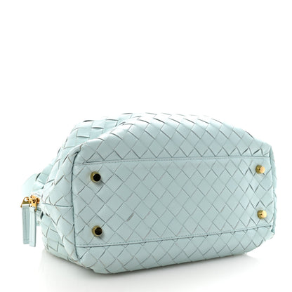 Bottega Veneta Nappa Intrecciato Bauletto Teal Washed 4 of 9