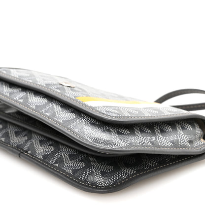 Goyard Goyardine Plumet Wallet Clutch Grey 9 of 9