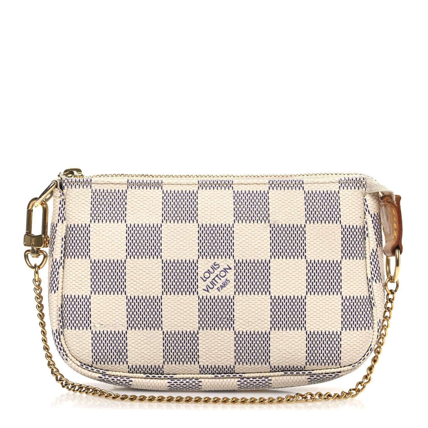 Louis Vuitton Damier Azur Mini Pochette Accessories 1 of 8