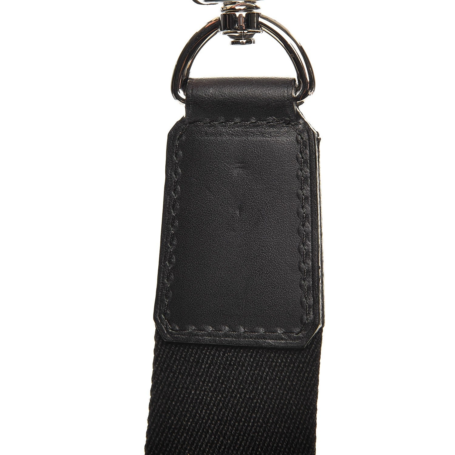 Louis Vuitton Canvas Adjustable Shoulder Strap Black 3 of 4