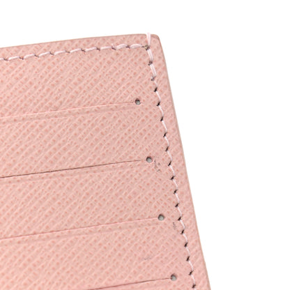 Louis Vuitton Calfskin Felicie Card Holder Insert Rose Ballerine 7 of 7