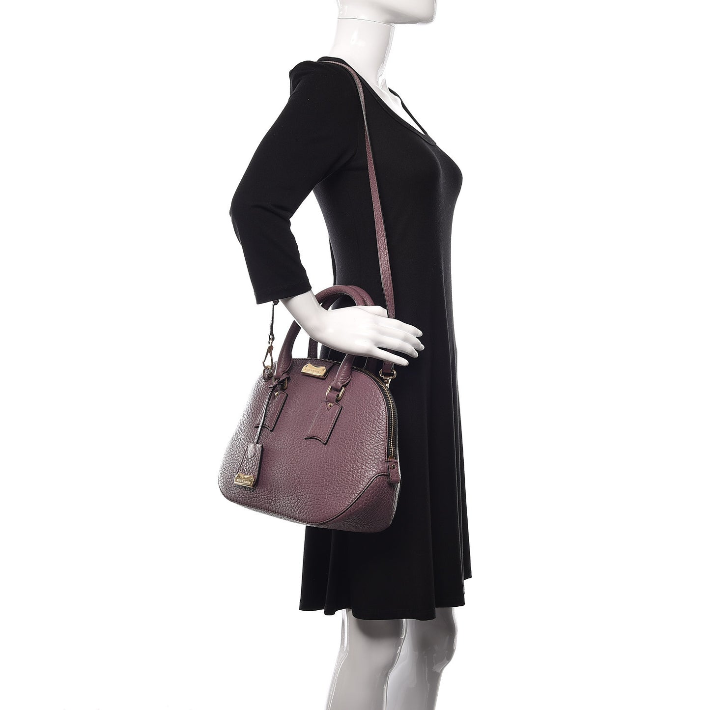 Heritage Grain Small Orchard Bowling Bag Purple