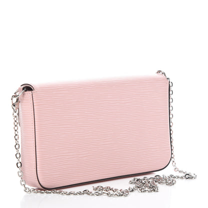 Louis Vuitton Epi Pochette Felicie Rose Ballerine 4 of 11