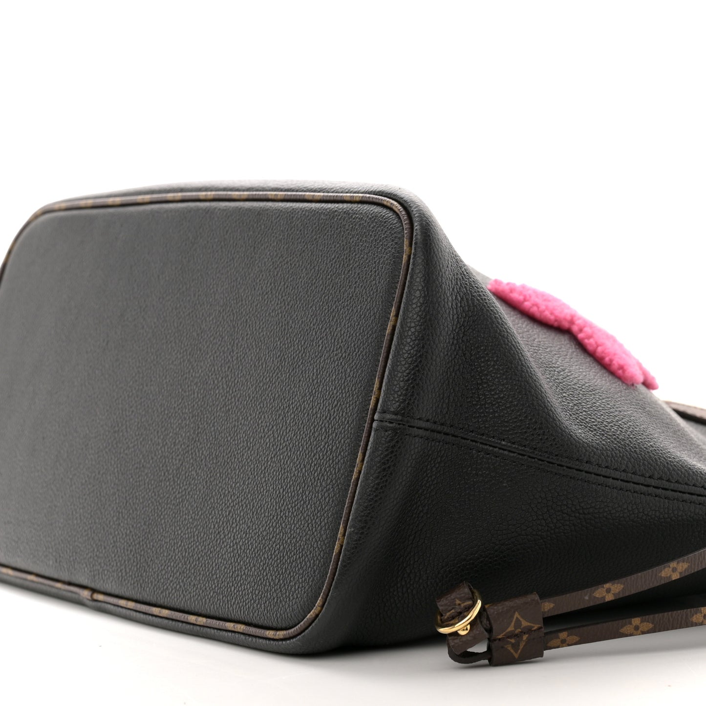 Calfskin Monogram Teddy Neverfull MM Black