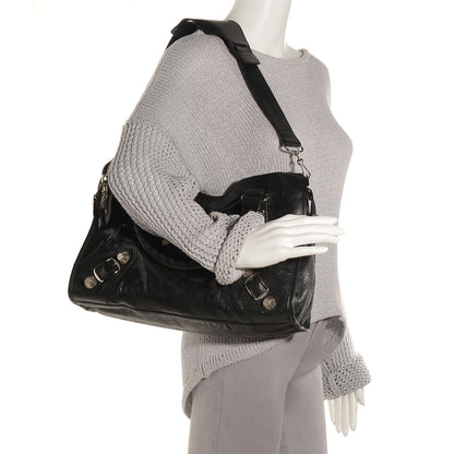 Balenciaga Agneau Giant 21 Silver Hardware City Black 2 of 12