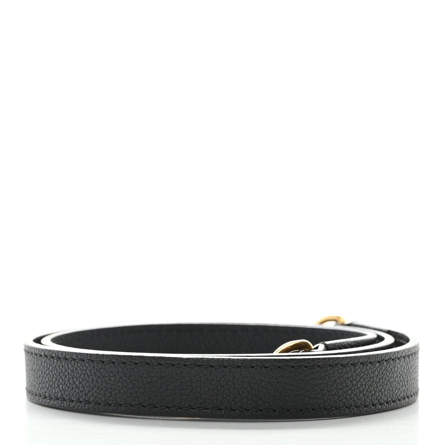Calfskin Shoulder Strap Black