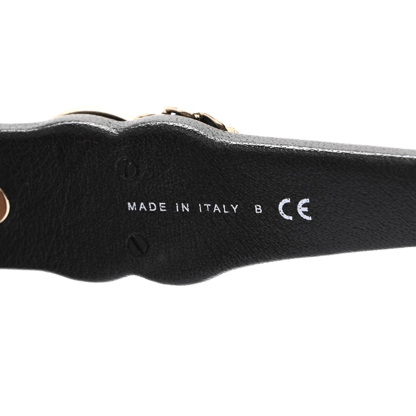 Crystal Lambskin CC Sunglasses 5455-Q-A Black