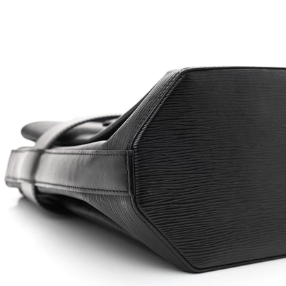 Louis Vuitton Epi Sac D'Epaule Black 11 of 13