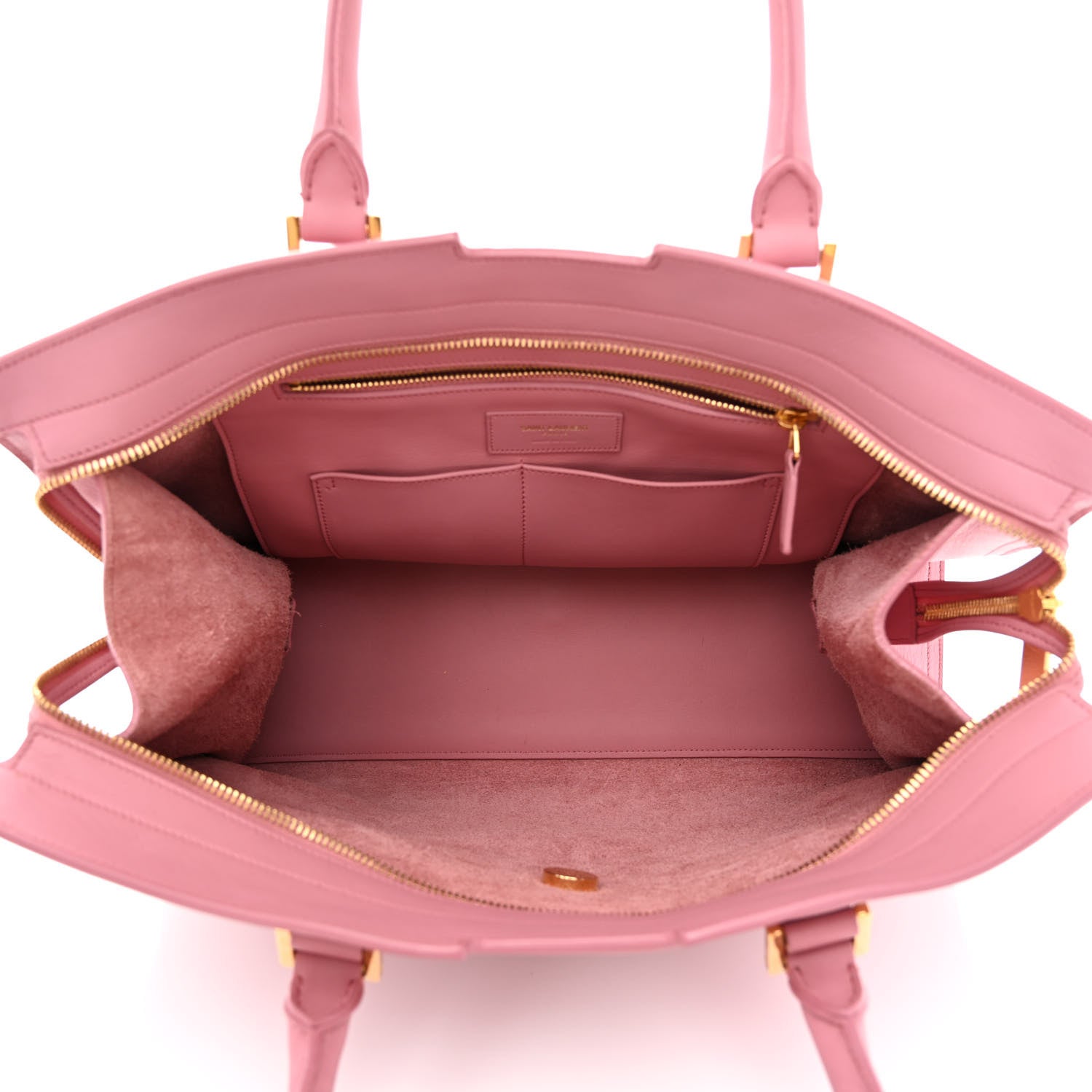 Saint Laurent Calfskin Medium Classic Y Cabas Vieux Rose 4 of 9
