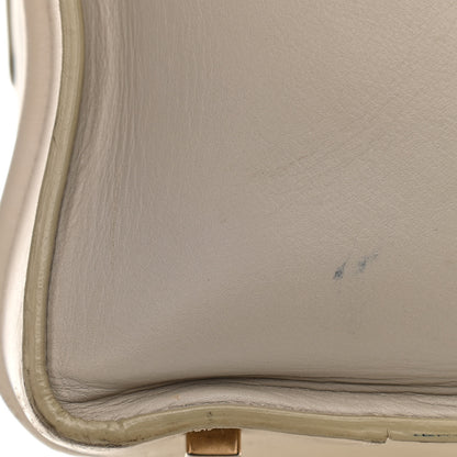 Celine Smooth Calfskin Mini Tri-Color Luggage White 29 of 31