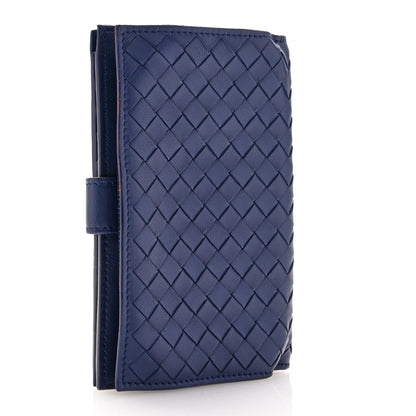 Bottega Veneta Nappa Intrecciato Continental Wallet Baltic Blue 3 of 11