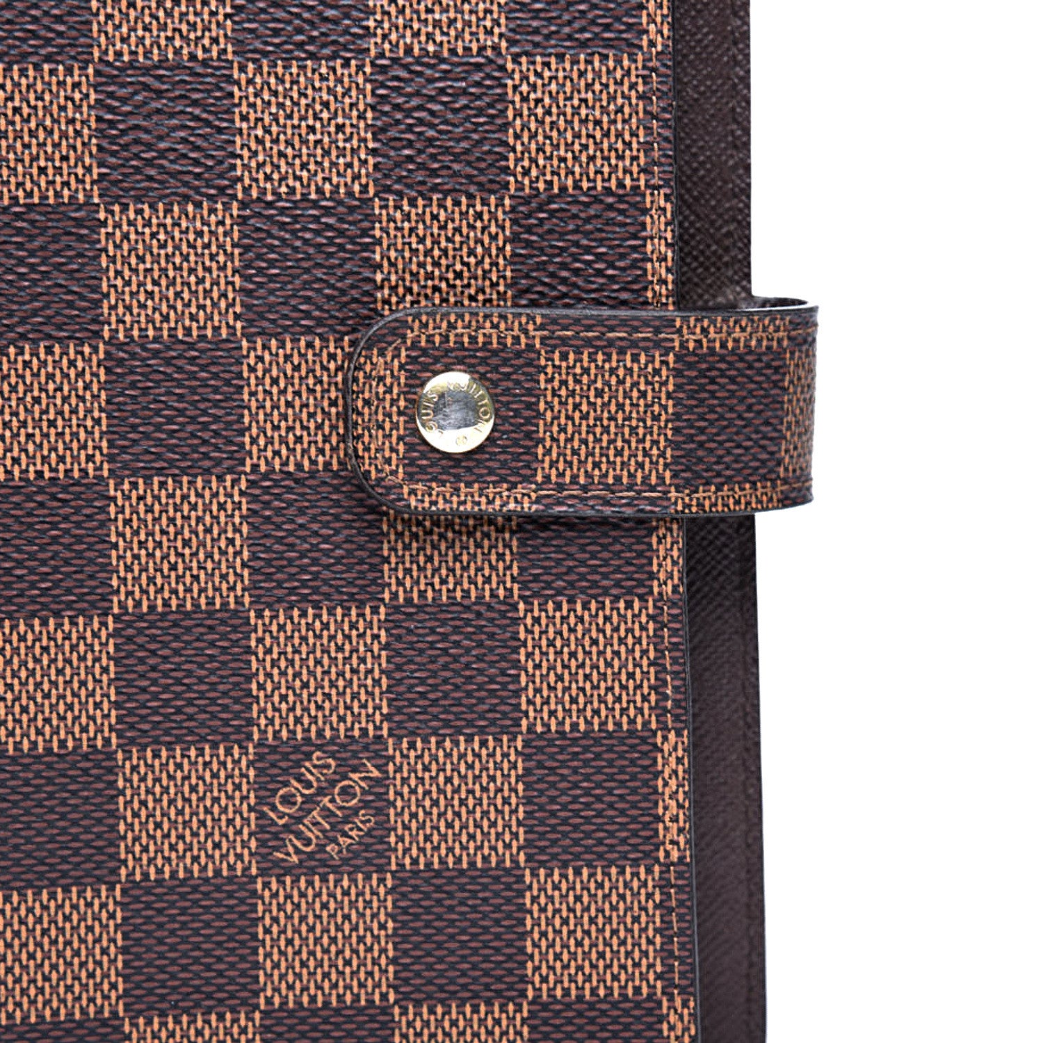 Louis Vuitton Damier Ebene Medium Ring Agenda Cover 8 of 8