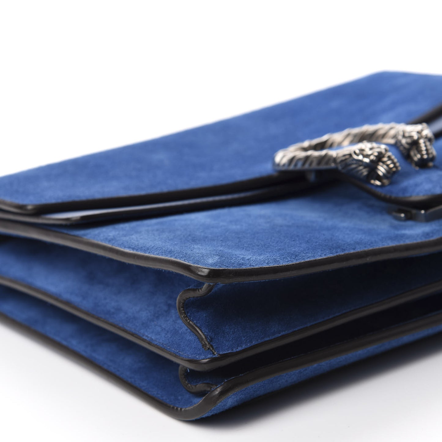 Suede Medium Dionysus Shoulder Bag Blue