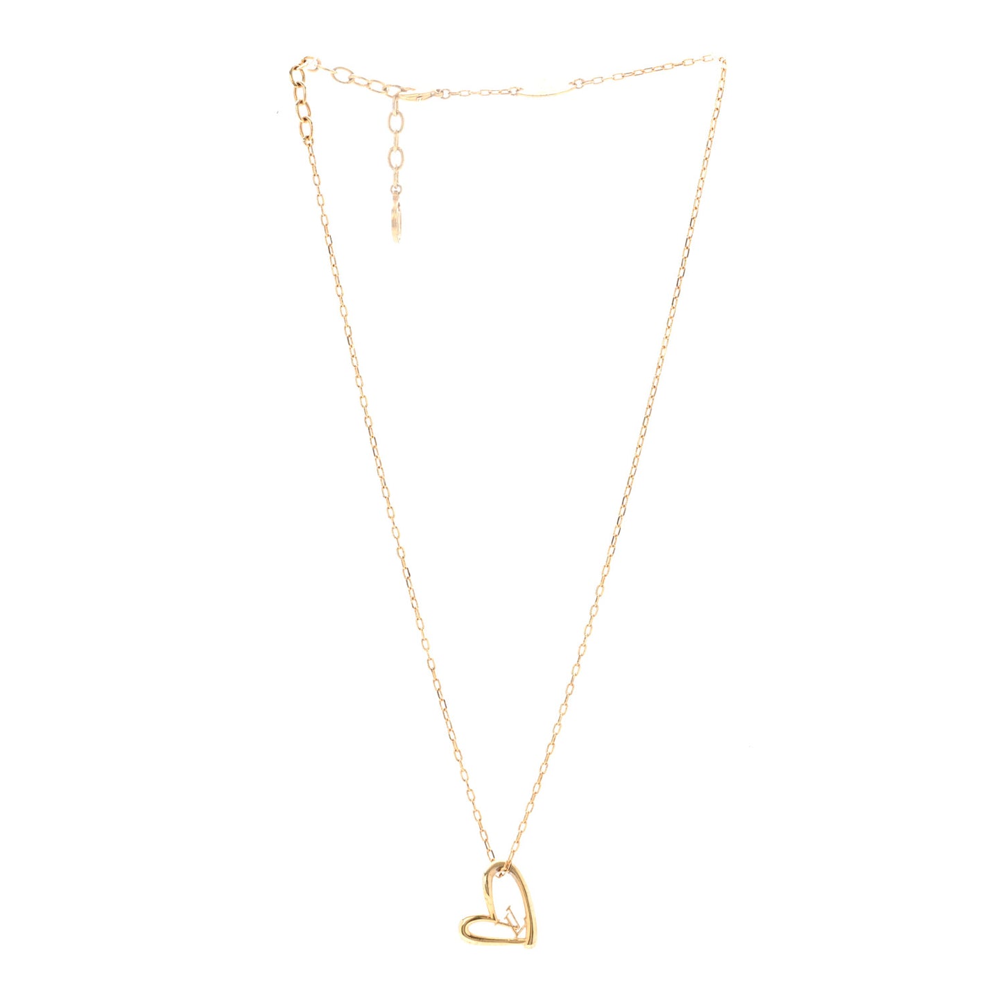 Metal Fall In Love Necklace