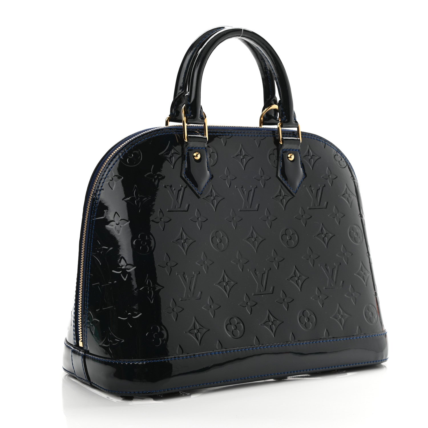 Louis Vuitton Vernis Alma PM Grand Blue 2 of 10