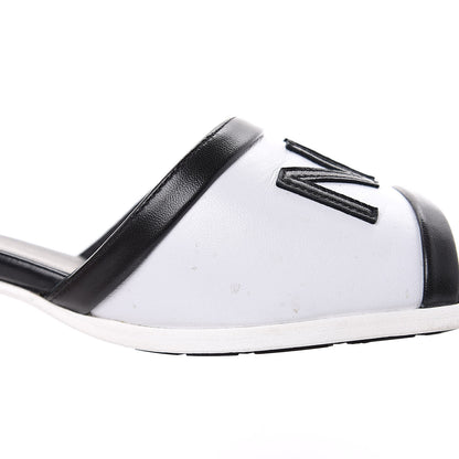 Chanel PVC Lambskin Logo Mules 40 Black 9 of 9