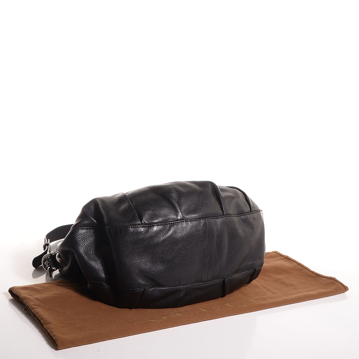 Gucci Leather Icon Bit Medium Shoulder Bag Black 4 of 8