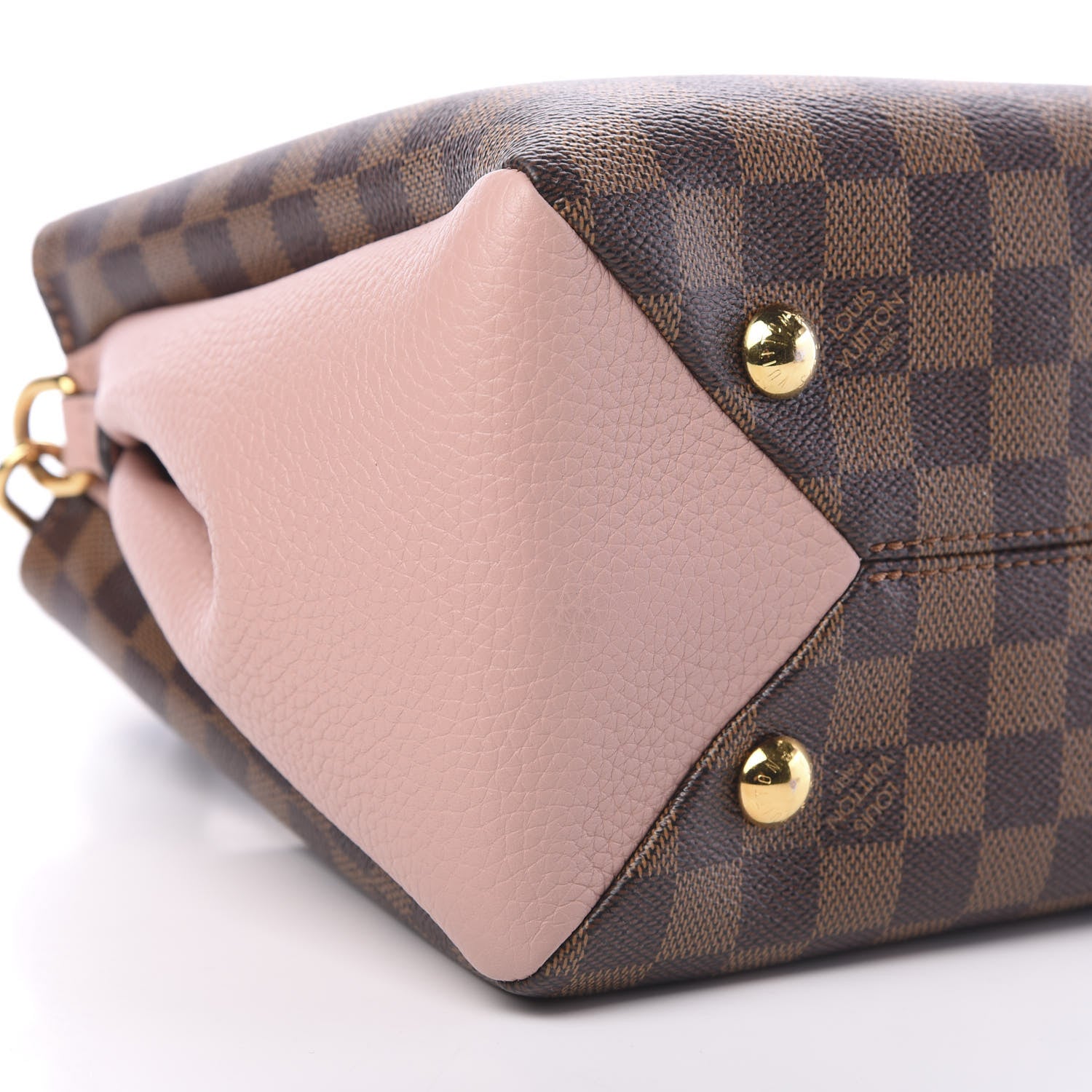 Louis Vuitton Damier Ebene Cuir Taurillon Brittany Magnolia 8 of 10