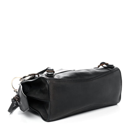 Balenciaga Used Calfskin Rust Hardware Mini Neo Classic City Black 4 of 15